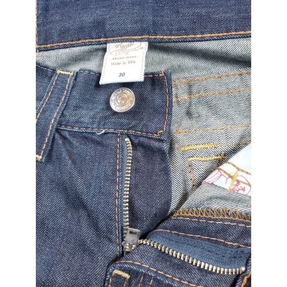 Vintage True Religion Joey Dark Wash Bootcut Jeans Flair Leg Men's Size 30 - Picture 6 of 16